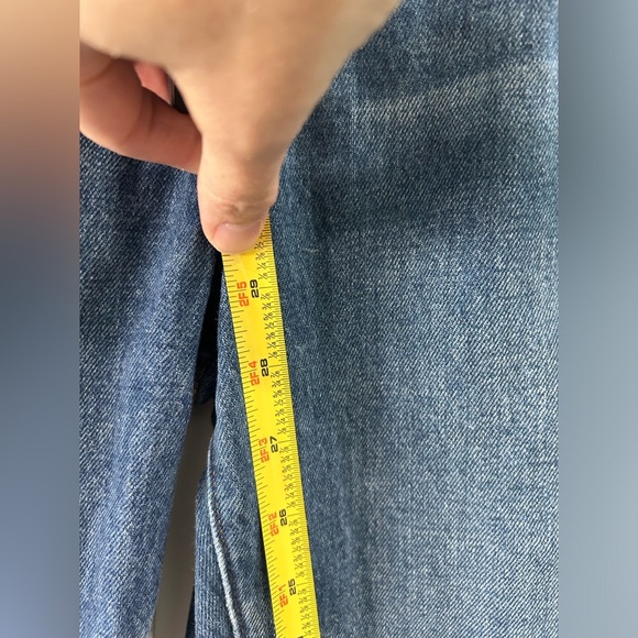NWT Madewell The Perfect Vintage Straight Jeans in Med Wash Womens Size 33 Denim - Picture 9 of 12
